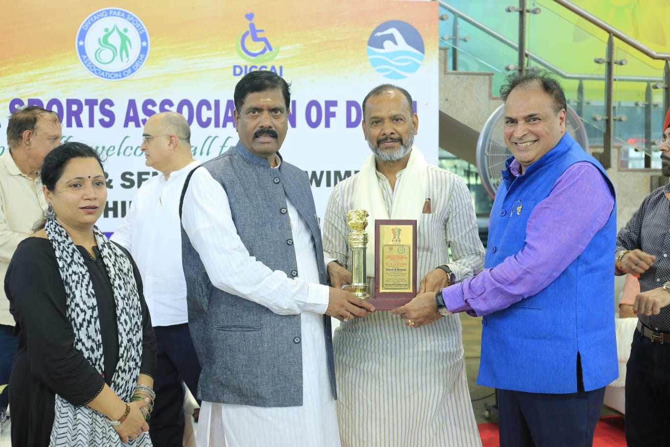 3rd दिल्ली राज्य पैरा स्विमिंग चैंपियनशिप 2025 में रिकॉर्ड भागीदारी, सफल समापन