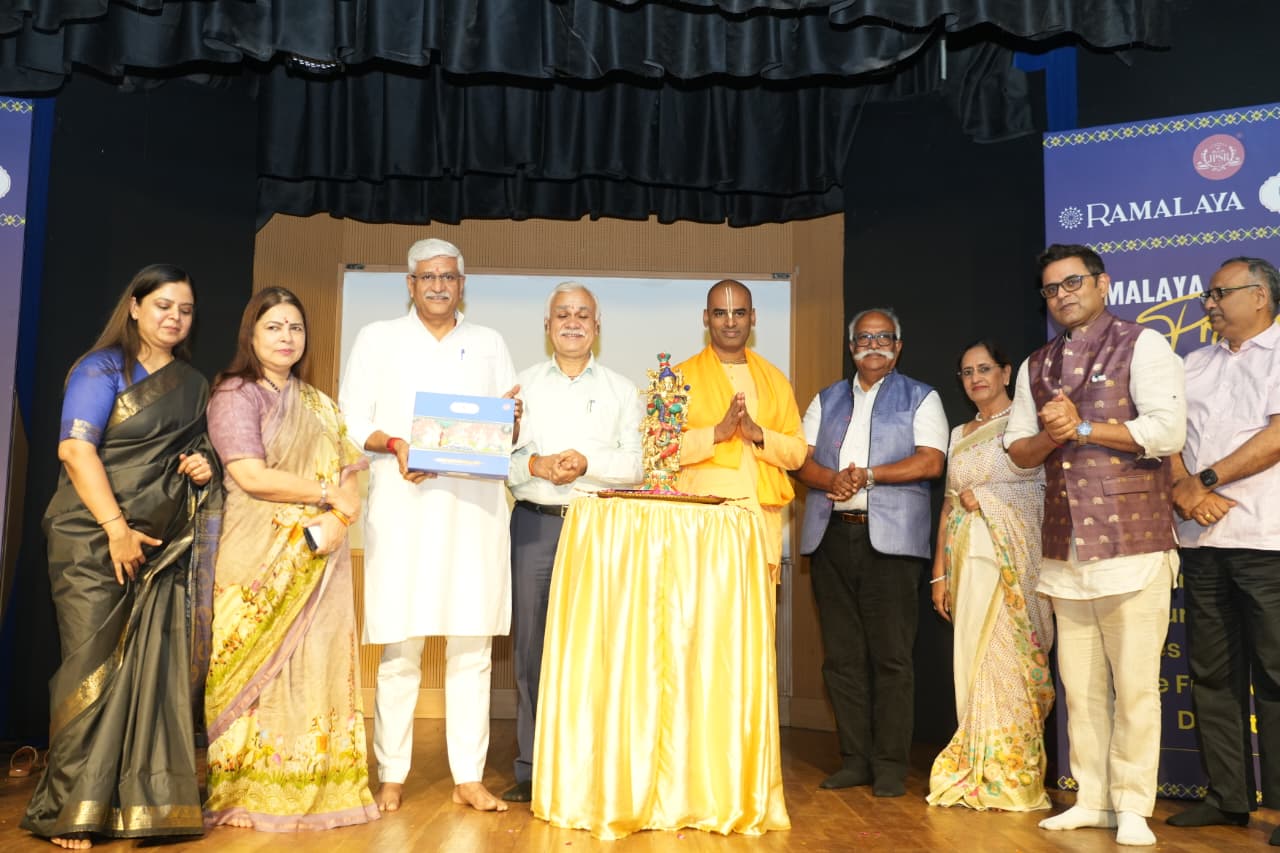 रामालय फाउंडेशन ने ‘एटरनल कृष्णा: धर्म, भक्ति और भाग्य एक उभरती दुनिया में’ का आयोजन किया