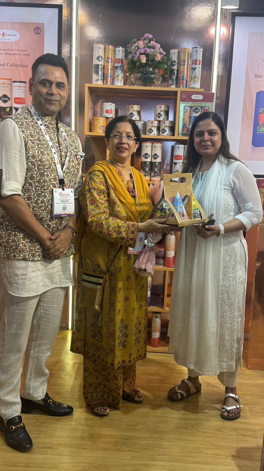 यूपी इंटरनेशनल ट्रेड शो 2025 में रामालय और जेपीएसआर प्रभु श्रीराम ने सजाई भारतीय सांस्कृतिक विरासत