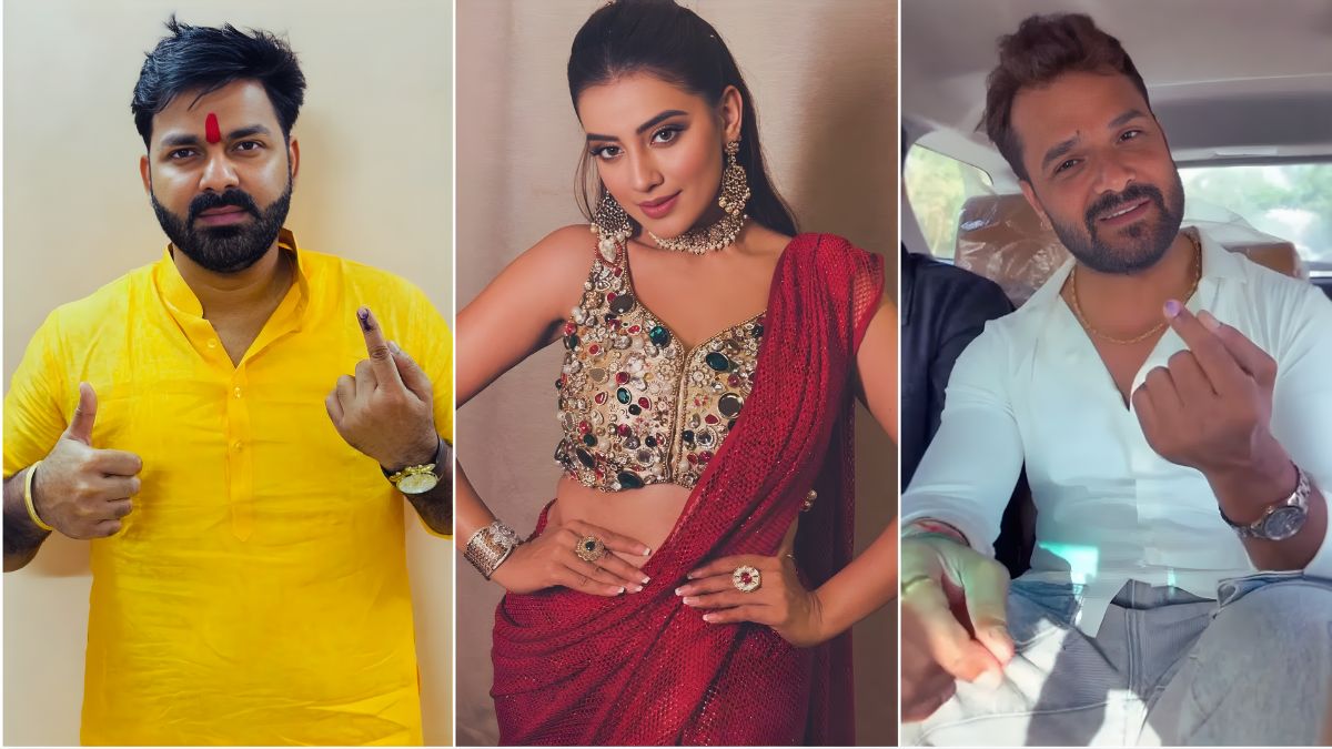 पहले मतदान, फिर जलपान: पवन सिंह, खेसारी लाल से लेकर अक्षरा सिंह तक – भोजपुरी सितारों ने की वोटिंग की अपील