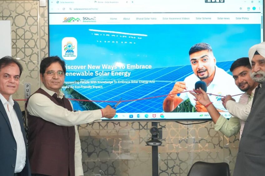 ‘सौर से समृद्धि’ की ओर एक और कदम: भारत सोलर यात्रा की नई वेबसाइट जनता के नाम