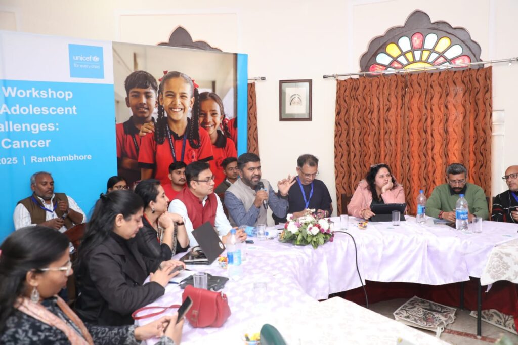 सर्वाइकल कैंसर से बचाव पर राष्ट्रीय विमर्श: सवाई माधोपुर में एचपीवी टीकाकरण पर दो दिवसीय कार्यशाला सम्पन्न