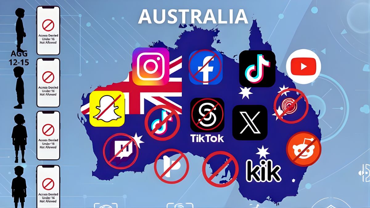Australia में बच्चों के लिए सोशल मीडिया पर सख्त नियम लागू, कंपनियों को भी मिले कड़े निर्देश