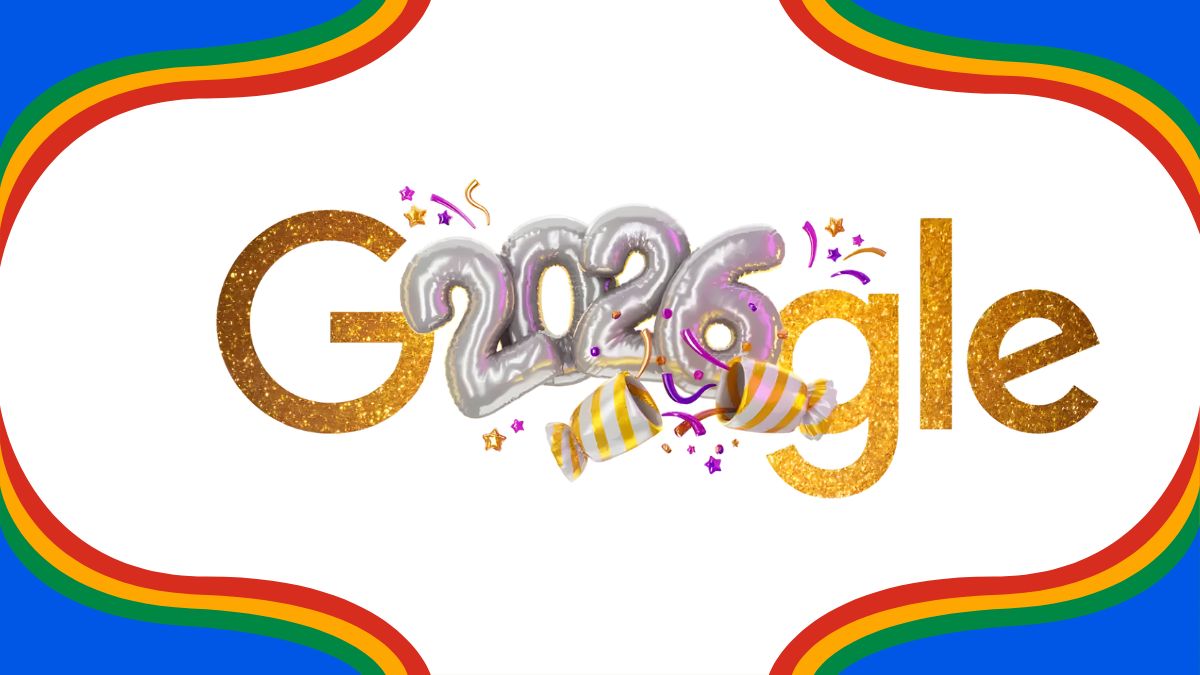 New Year 2026: Google के खास डूडल ने शुरू किया नए साल का जश्न, एक क्लिक में बदला माहौल