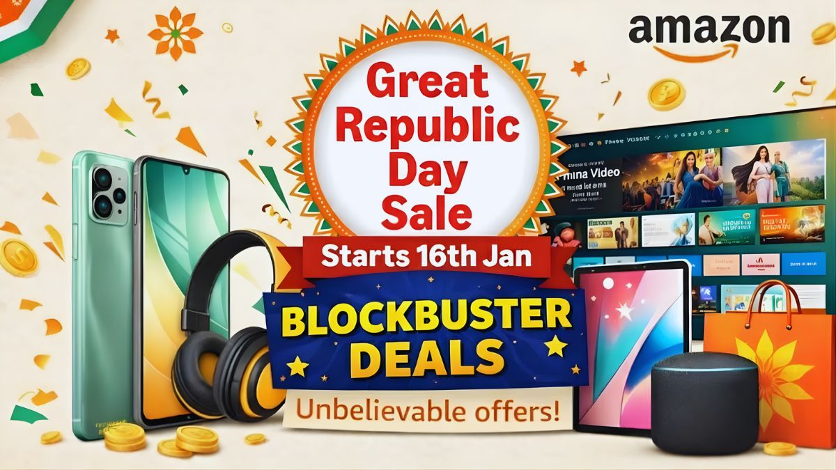 Amazon ग्रेट रिपब्लिक डे सेल 2026 की तारीख घोषित, 16 जनवरी से शुरू होगा बड़ा डिस्काउंट फेस्ट