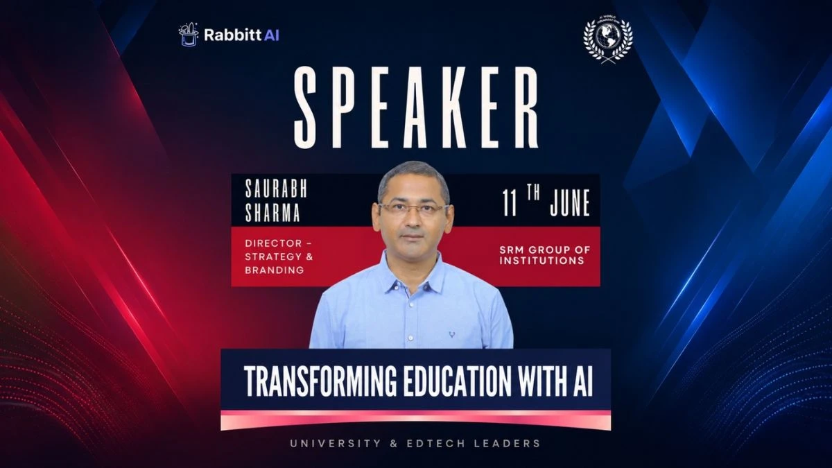 AI-संचालित शिक्षा मॉडल के साथ SRM ने भविष्य की उच्च शिक्षा का खाका किया पेश