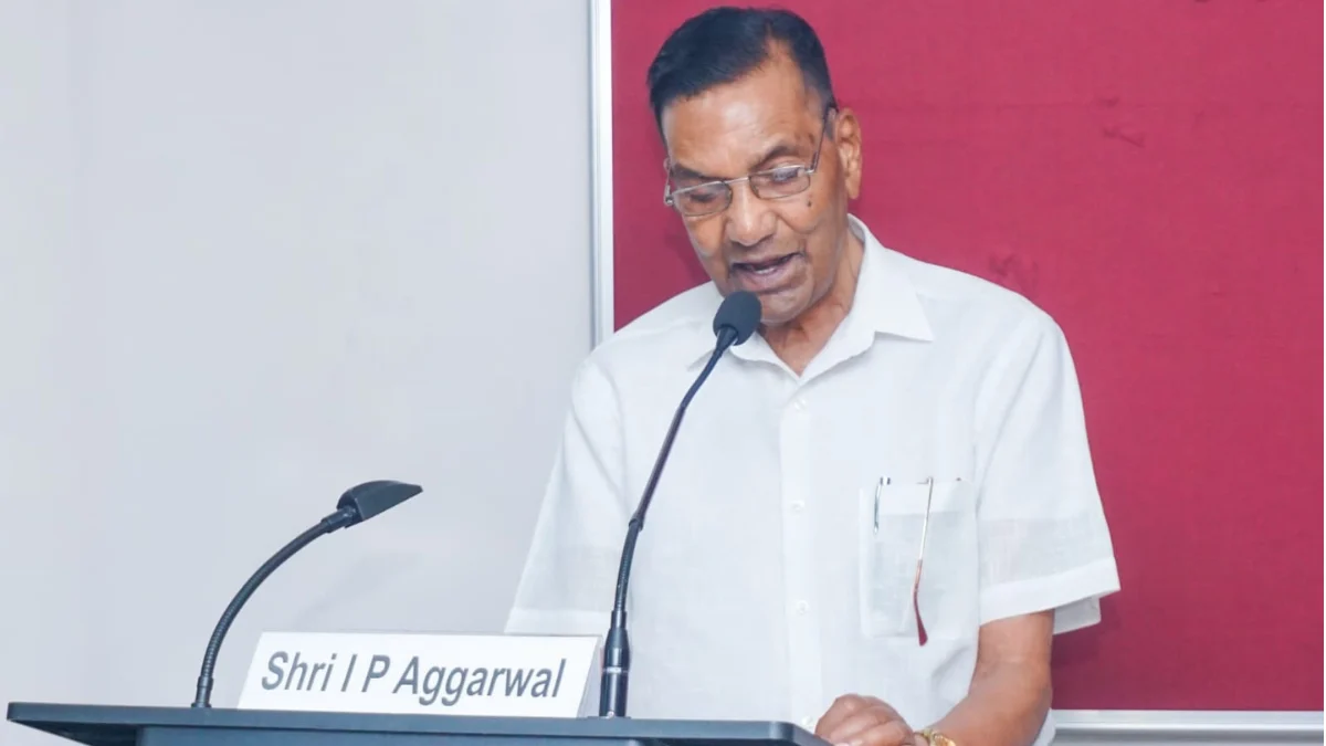 एआई को मानवीय संवेदनाओं और नैतिक मूल्यों के साथ अपनाना चाहिए : प्रो. आई. पी. अग्रवाल