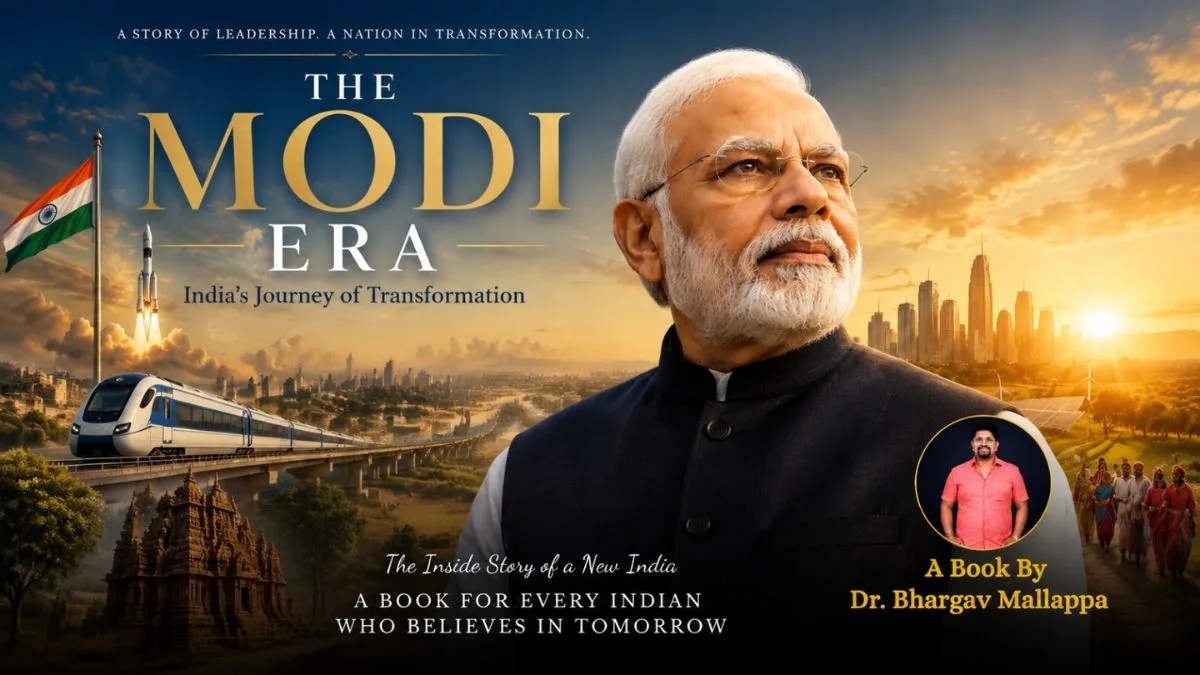 ‘द मोदी एरा’: डॉ. भार्गव मल्लप्पा ने मोदी को समर्पित की नई पुस्तक