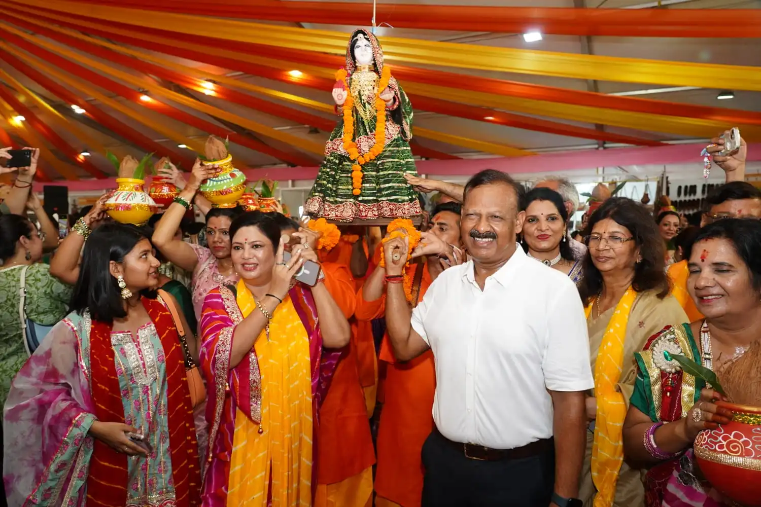 बीकानेर हाउस में राजस्थानी संस्कृति के उत्सव ‘तीजोत्सव 2026’ का हुआ शुभारंभ